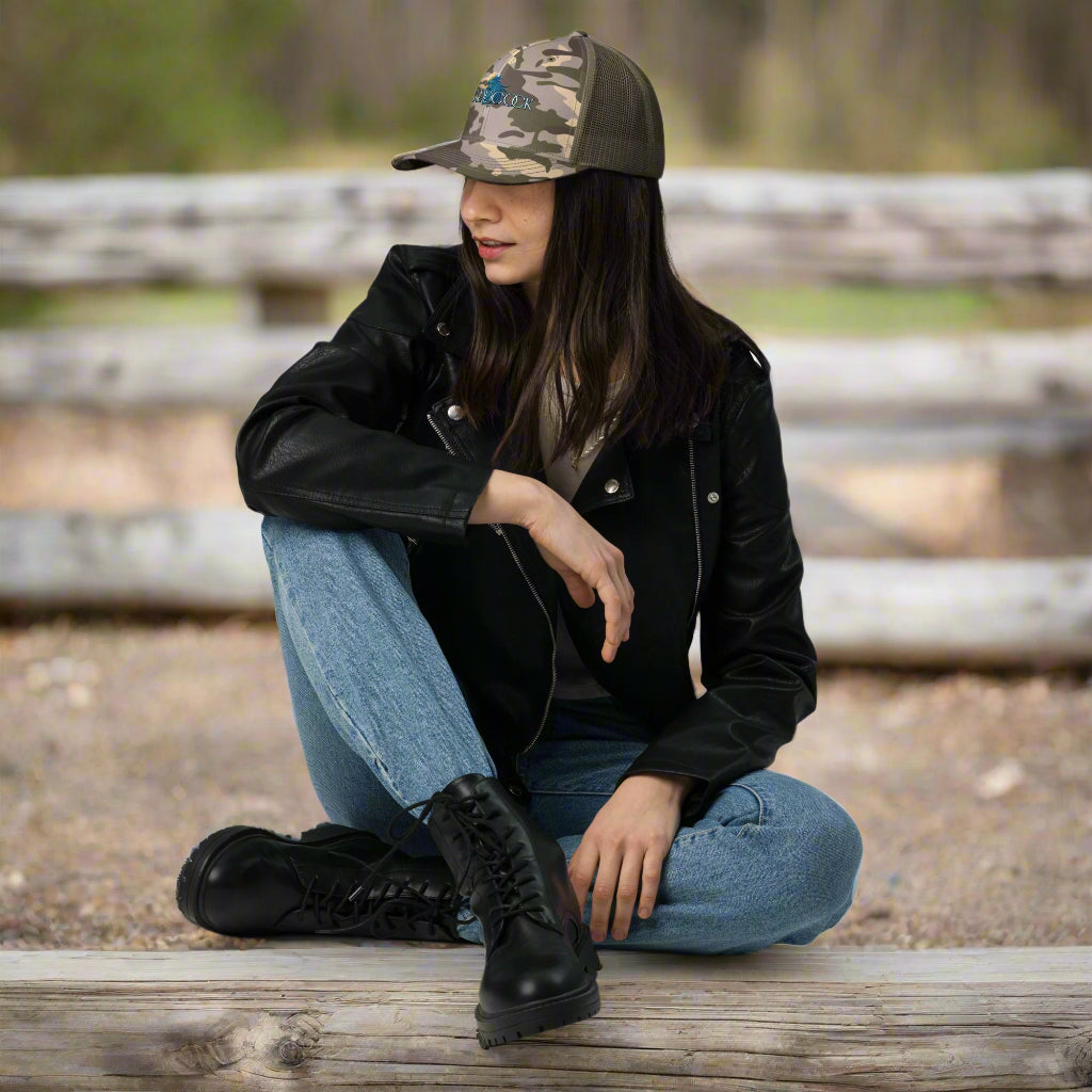 Womems Camo Hat