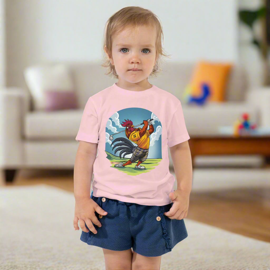 Golfin' Cock - Toddler Tee