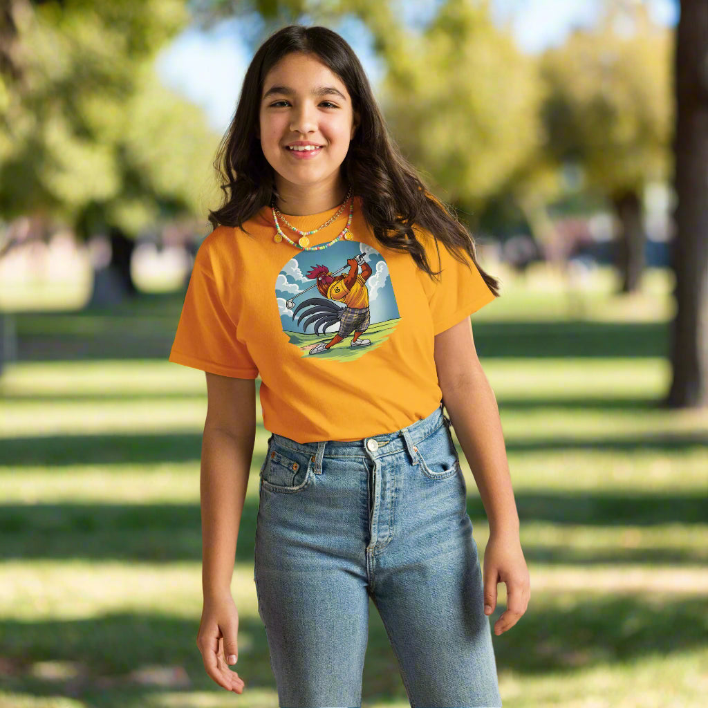 Golfin' Cock - Youth Tee