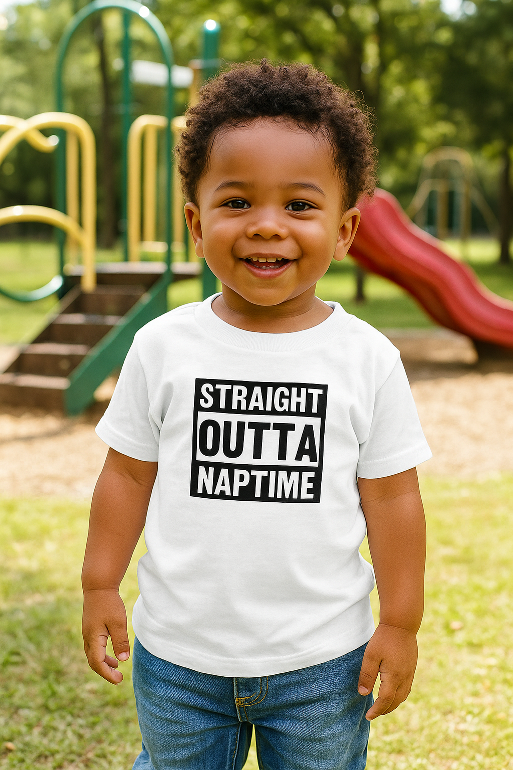 Straight Outta Naptime - Toddler Tee