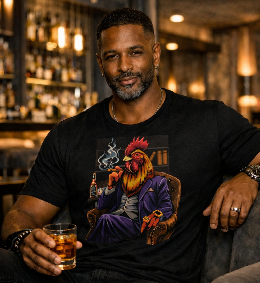 The Cock Boss™ Graphic Tee - Premium Cotton, Modern Streetwear, Unisex Fit